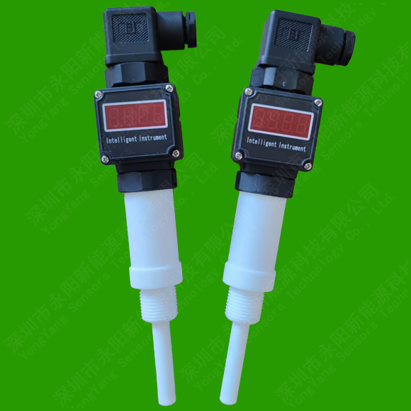 插入式防腐一體化pt100溫度傳感器數顯赫斯曼0/5V10V溫度變送器RS485